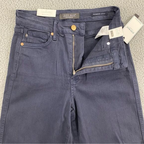 Judy Blue Women's Wide Leg Tummy Control Crops Jeans  NWT  |  Size:  5/27 - Picture 5 of 16